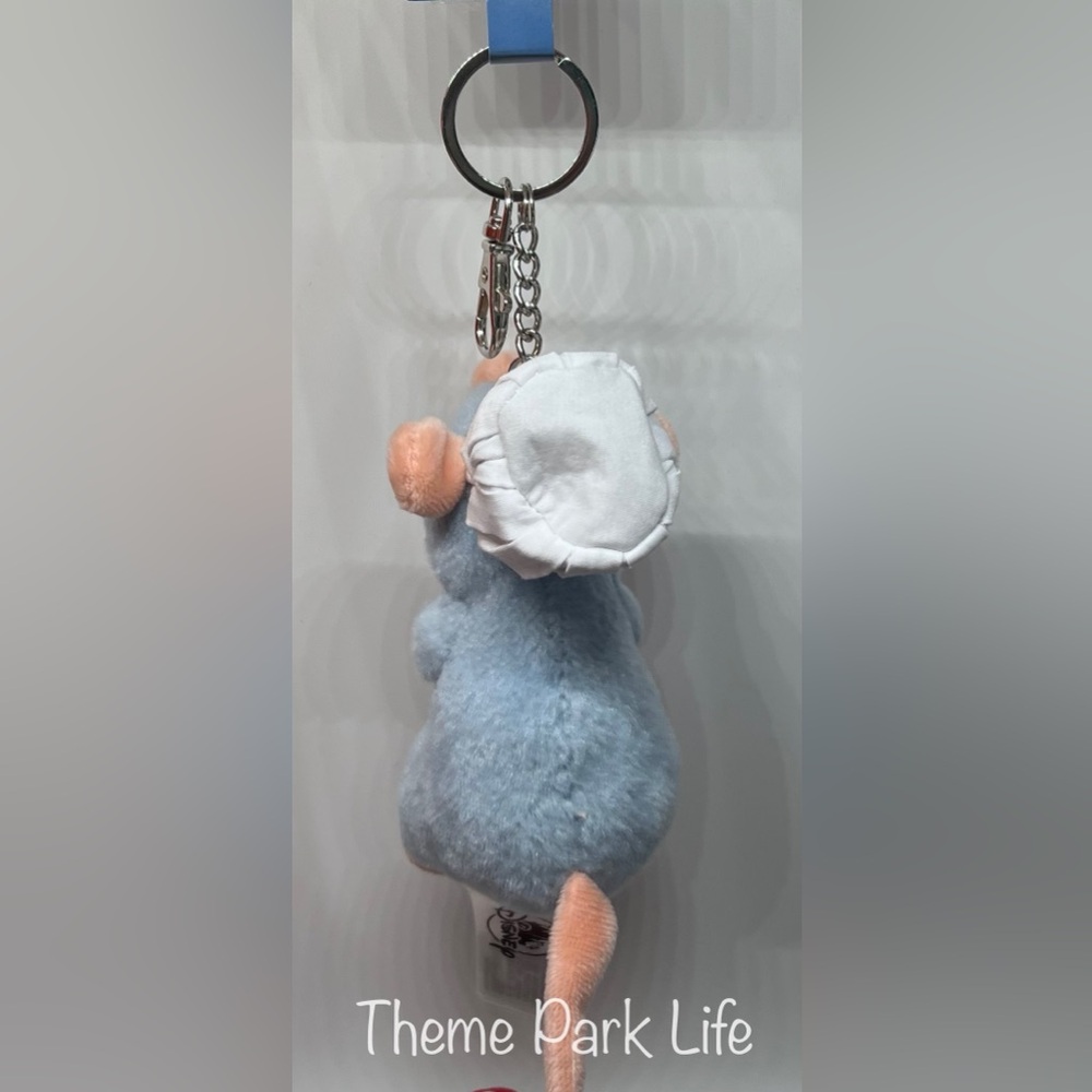 Disney Parks Remy Ratatouille Plush Bag Charm Keychain Epcot France NEW - Picture 2 of 2
